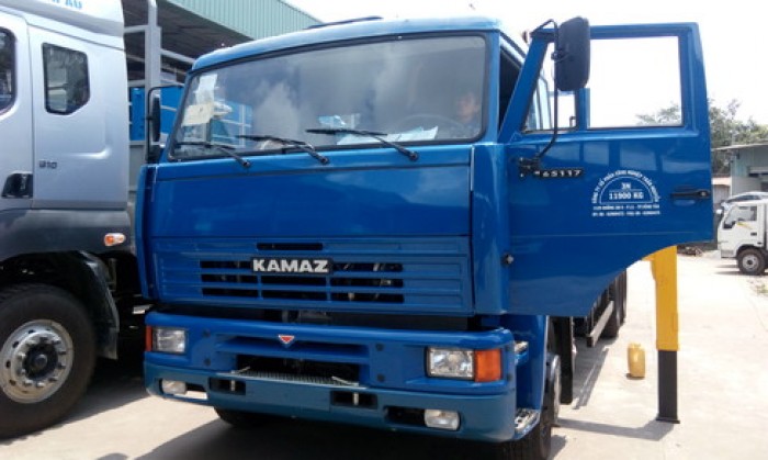 Đại lý xe Kamaz Việt Nam, Bán xe tải thùng Kamaz 65117 15 tấn, nhập khẩu 2016