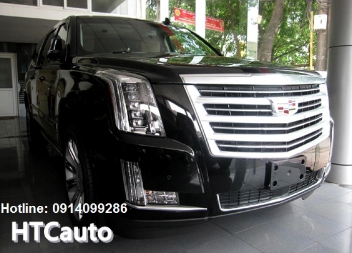 Xe Cadillac Escalade Platinum Edition 2016 động cơ 6.2L.màu đen