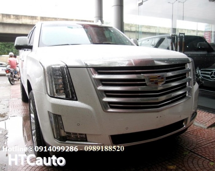 Cadillac Escalade ESV Platinum Edition 2016,màu trắng