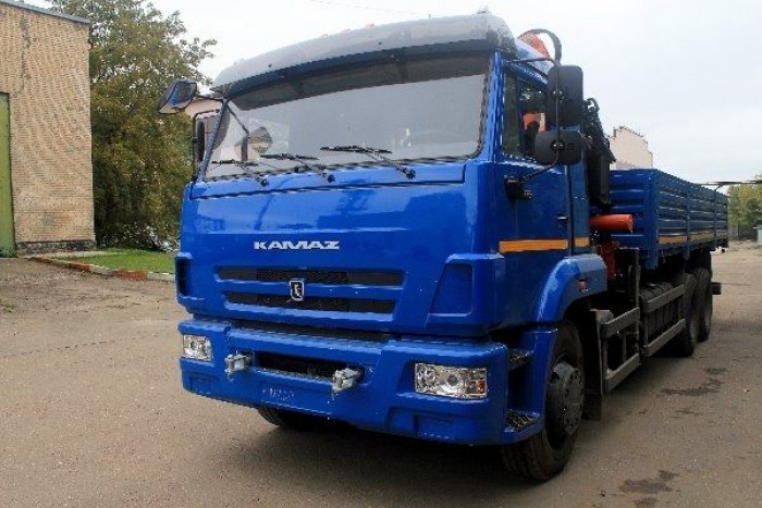 Bán xe Kamaz 65117 tải 14 tấn gắn cẩu hỗ trợ vay 80%, lãi suất thấp