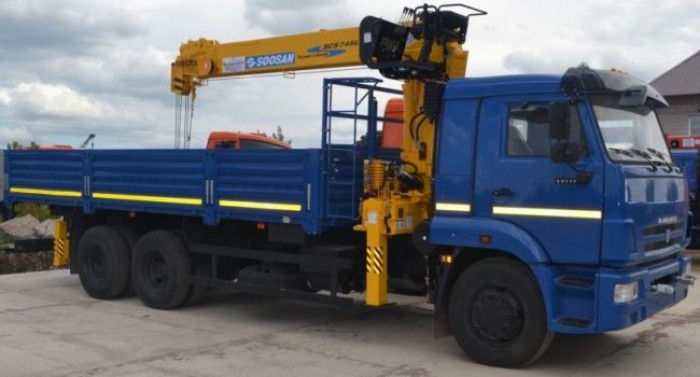 Bán xe Kamaz 65117 tải 14 tấn gắn cẩu hỗ trợ vay 80%, lãi suất thấp