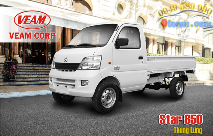 Bán xe tải nhẹ veam star 850kg, giá ưu đãi tháng 9