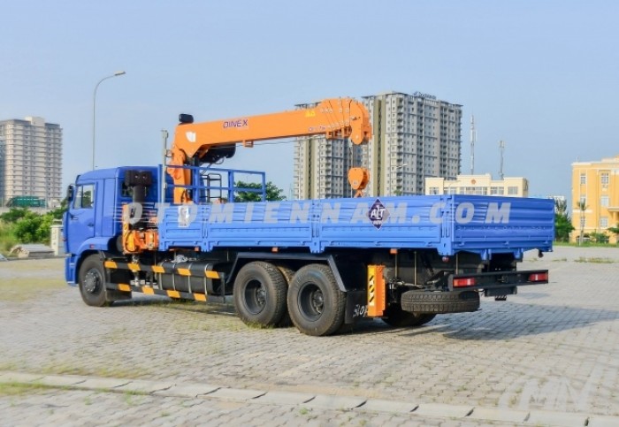 Bán Xe Tải Kamaz 65117 gắn cẩu (6x4) Sản xuất 2016 Kamaz Nga
