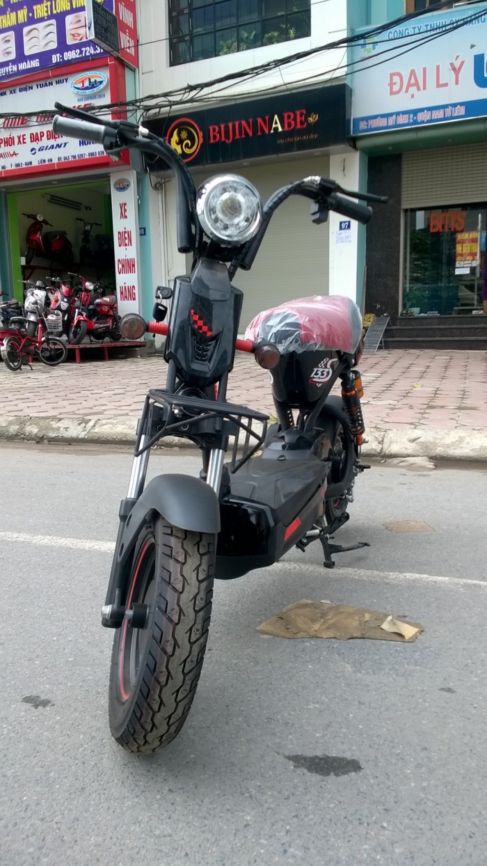 Xe điện bò điên không giảm sóc