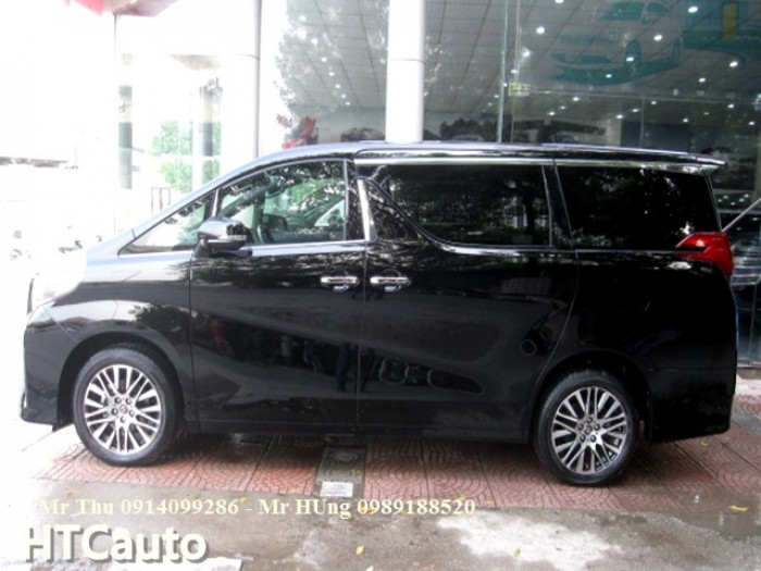 Toyota alphard 3.5 v6 2016 màu đen,nhập Đức