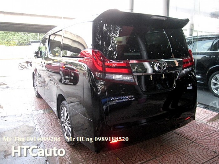 Toyota alphard 3.5 v6 2016 màu đen,nhập Đức