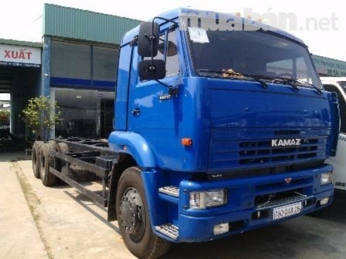 Xe tải Kamaz 53229 14.5 tấn  6x4 thùng dài 6.3m nhập khẩu Nga