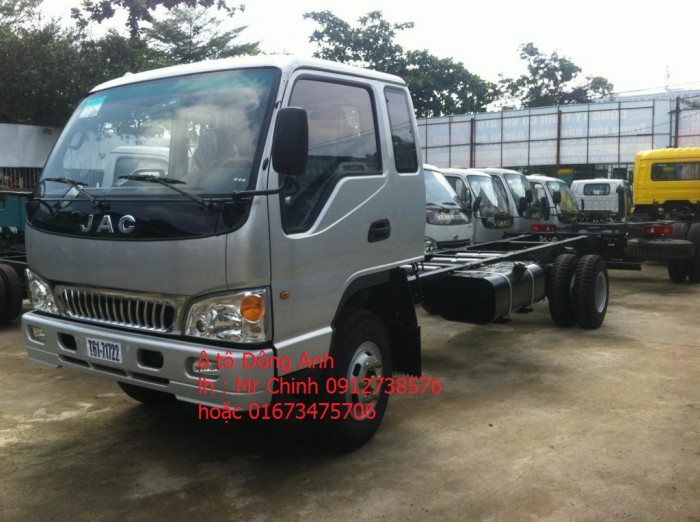 Jac hfc1083k 6,4 tấn thùng dài >6m giao xe liền