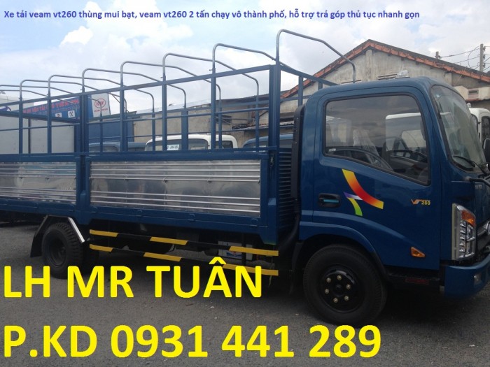 Xe Veam Hyundai Vt260 tải trọng 2 tấn/ xe tai veam vt260/xe vt260/ xe veam vt260/ vt260 2t
