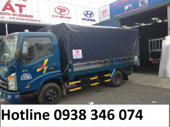 Xe tải Veam động cơ hyundai 2 tấn vt200 khỏe như trâu.