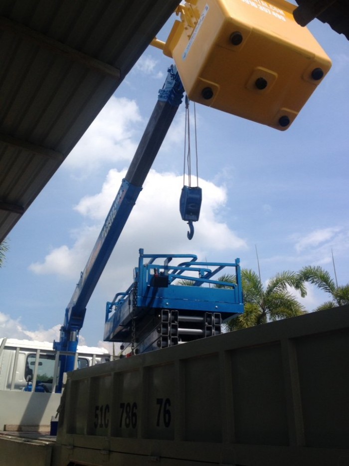 Cho thuê xe cẩu, xe nâng, phú mỹ