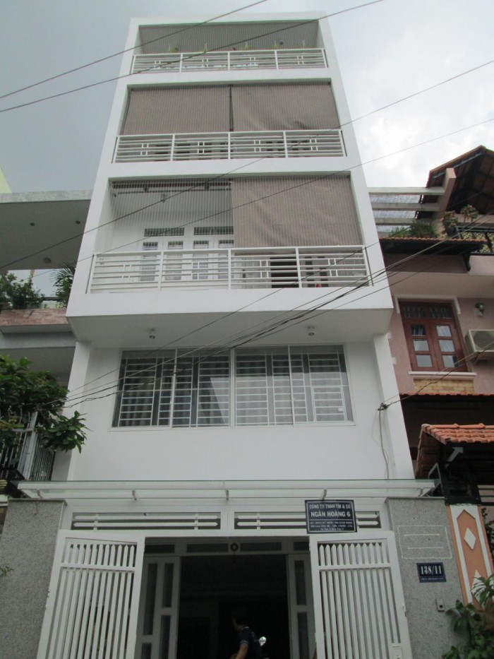 Nhà 4 lầu, diện tích 4,5x25m , q.Bình Tân