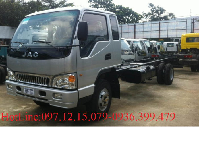 Xe tải JAC 3.45 - 5 tấn thùng  5.3 m