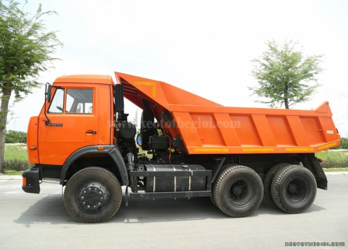 Kamaz Việt Nam phân phối các dòng xe Kamaz nhập khẩu từ Nga, xe 55111 ben