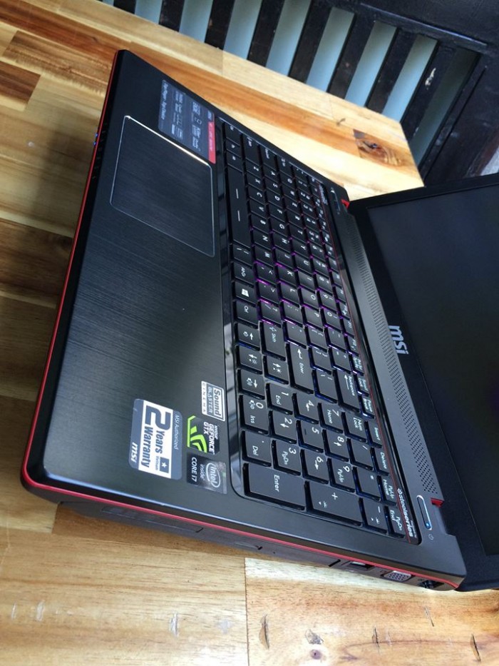 Laptop Gaming MSI GE60 2PC, i7 4710HQ, 8G, 1000G, GTX850M, gia re