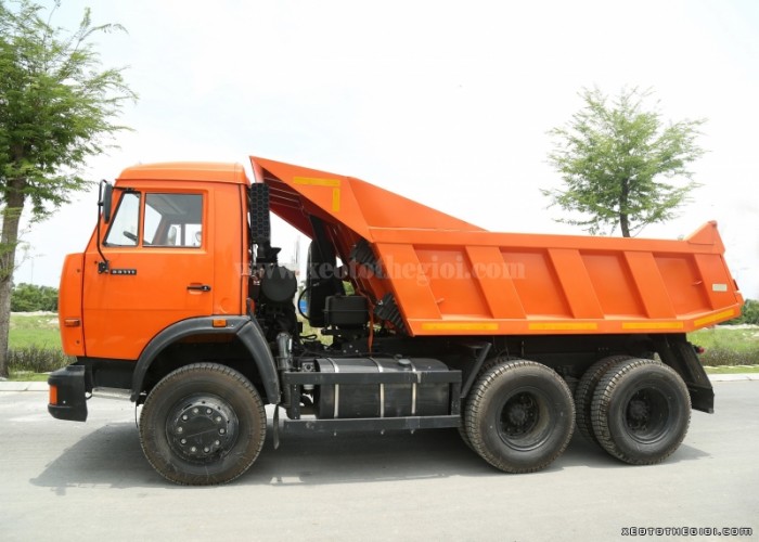 Sở hữu xe ben Kamaz 55111 nhập khẩu từ Nga chỉ với 20% giá trị xe.