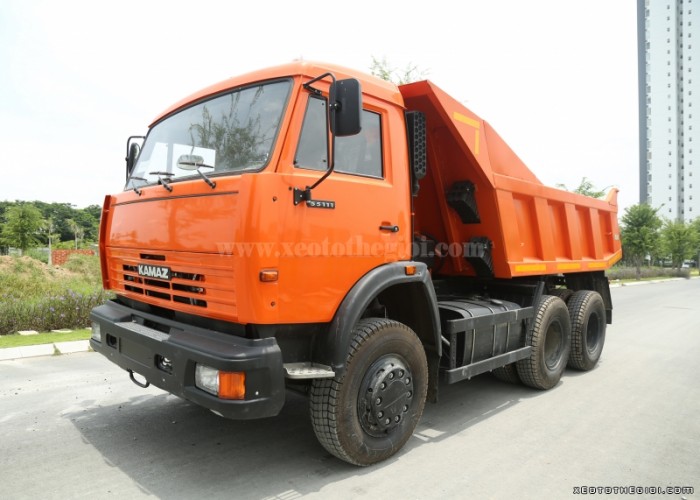 Tổng đại lý Kamaz Việt Nam, bán xe ben Kamaz 55111 mới giá 1 tỷ 124 triệu
