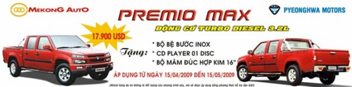 Xe bán tải mekong 2 cầu, giảm giá đến 50 triệu