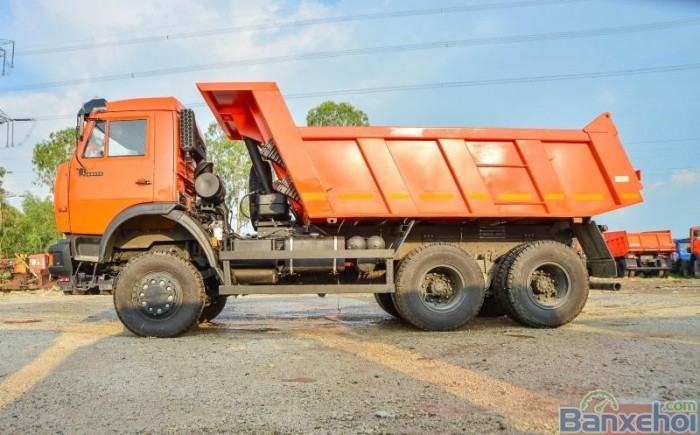 Xe Kamaz, bán xe ben Kamaz thùng 13m3 65111 mẫu mới 2016