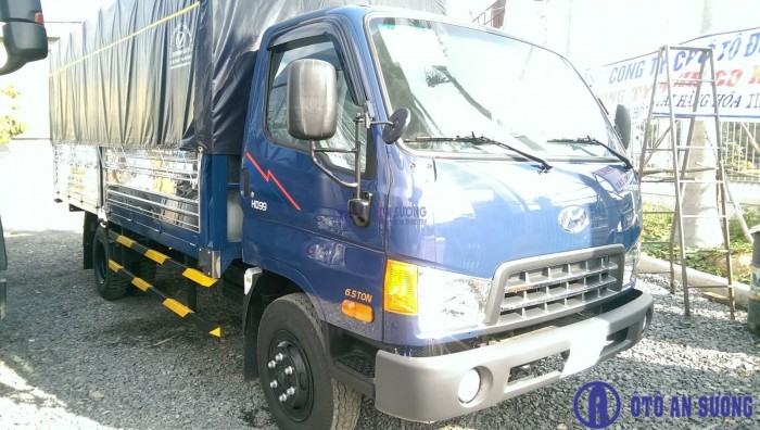 Xe hyundai 6t5 hd99 mui bạt ( khuyến mãi 100% phí trước bạ )