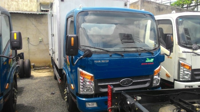 Xe Tải VT150- Dài 3m75- Tải 1t5-Máy Hyundai nhập Khẩu-Kiểu dáng thon gọn Hiện đại