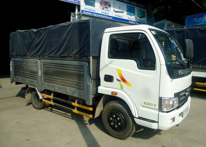 Xe Tải VT150- Dài 3m75- Tải 1t5-Máy Hyundai nhập Khẩu-Kiểu dáng thon gọn Hiện đại