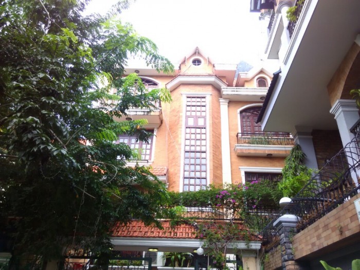Nhà Biệt Thự Cho thuê đường Phổ Quang, 12x8m, 3 lầu, ST, 6pn