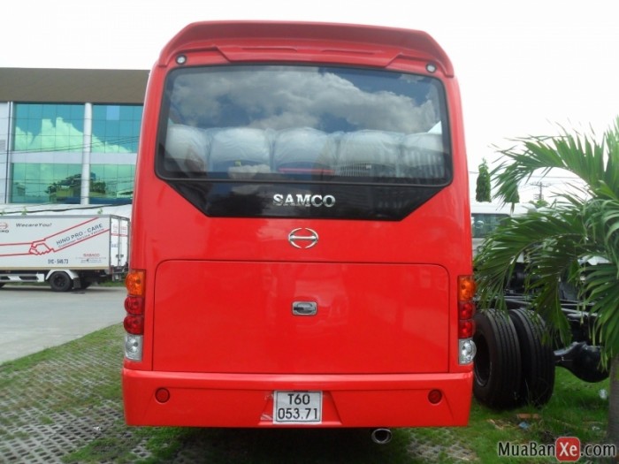 Thông tin bán xe khách Samco 5.2L 29 chỗ, hỗ trợ vay và trả góp