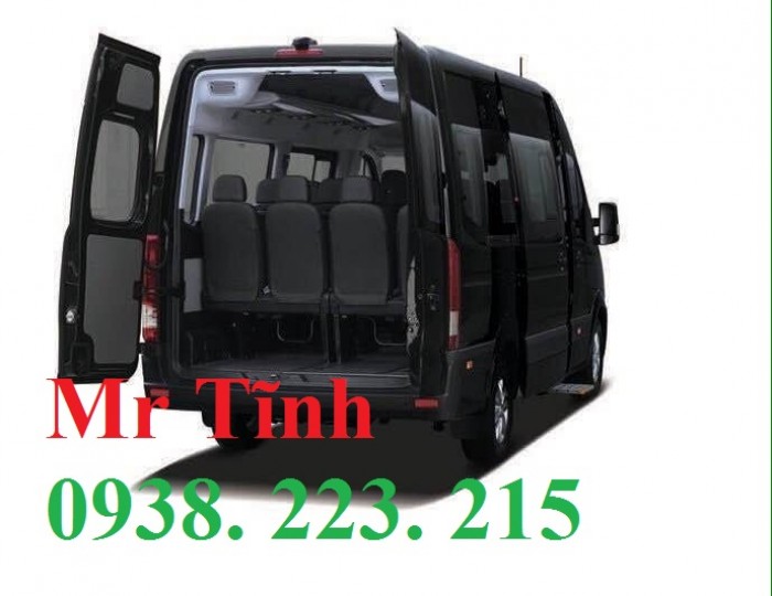 Xe 16 chỗ hyundai h350 mini bus thaco, xe 16 chỗ hyundai solati h350 thaco trường hải