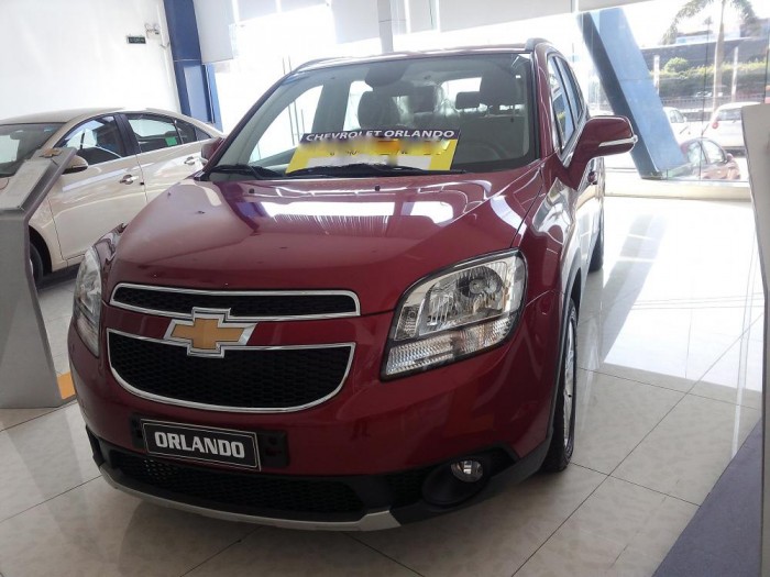 Chevrolet orlando hỗ trợ vay trả góp 100%, giá ưu đãi đặc biệt.