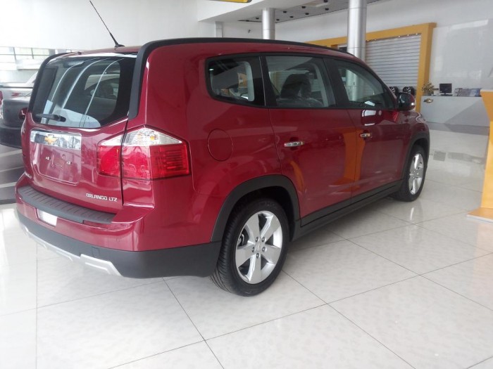 Chevrolet orlando hỗ trợ vay trả góp 100%, giá ưu đãi đặc biệt.