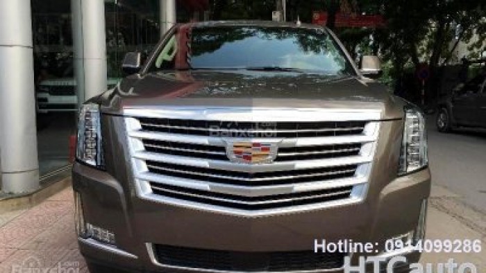 Cadillac Escalade ESV Platinum Edition 2016 màu đồng