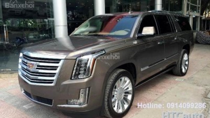 Cadillac Escalade ESV Platinum Edition 2016 màu đồng