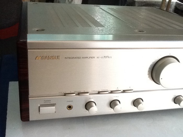 Bán chuyên Ampli sansui 707kx hàng bải,đẹp long lanh .