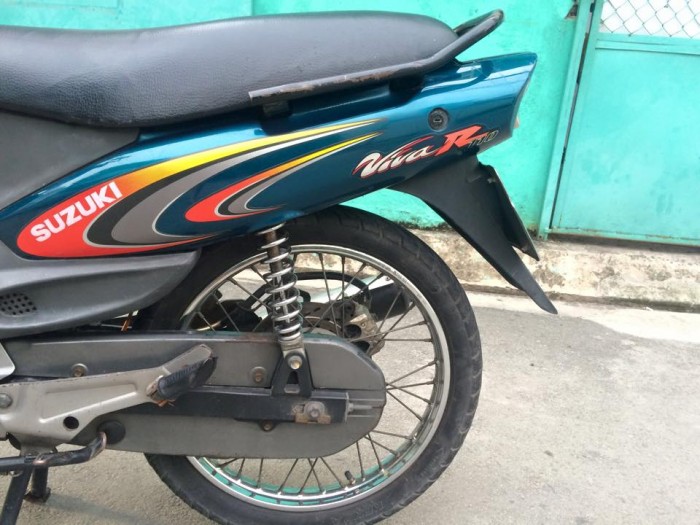 Suzuki viva 2 đĩa, màu xanh, zin nguyên