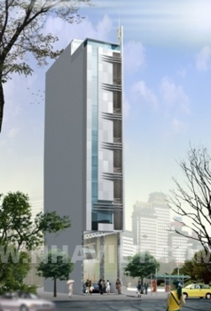 OFFICE BUILDING, MT Mạc Đỉnh Chi giao Điện Biên Phủ,Q1. DT: 4.5x20, Hầm, 9 tầng ST,Giá: 26.5 tỷ