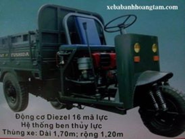 Bán buôn, bán lẻ xe ba gác chở hàng