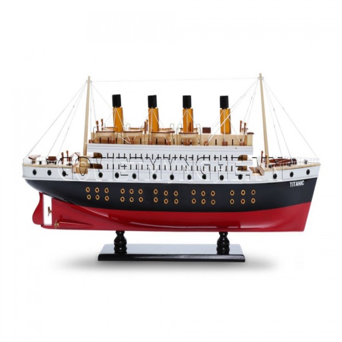 - Mô Hình Gỗ Du Thuyền Titanic 40cm,  60cm (Sơn)