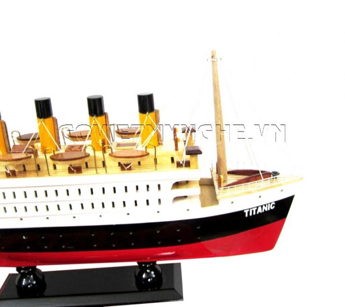 - Mô Hình Gỗ Du Thuyền Titanic 40cm,  60cm (Sơn)