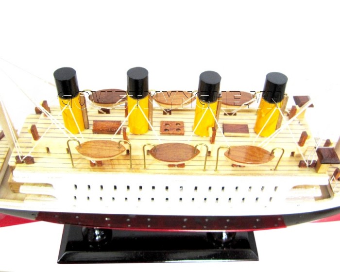 - Mô Hình Gỗ Du Thuyền Titanic 40cm,  60cm (Sơn)