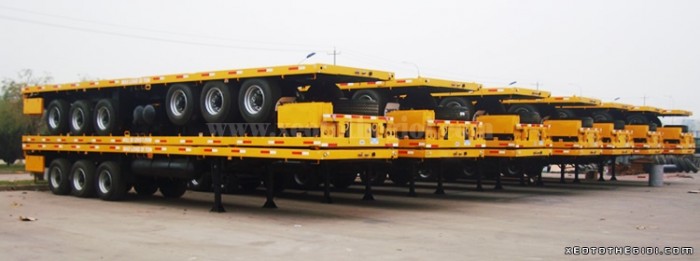 Bán rơ moóc CIMC SÀN 3 TRỤC 8 khóa 31.5 Tấn Nhập khẩu 2016 giá 390 triệu