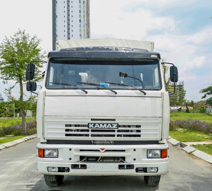 Xe tải thùng 3 chân 16 tấn Kamaz