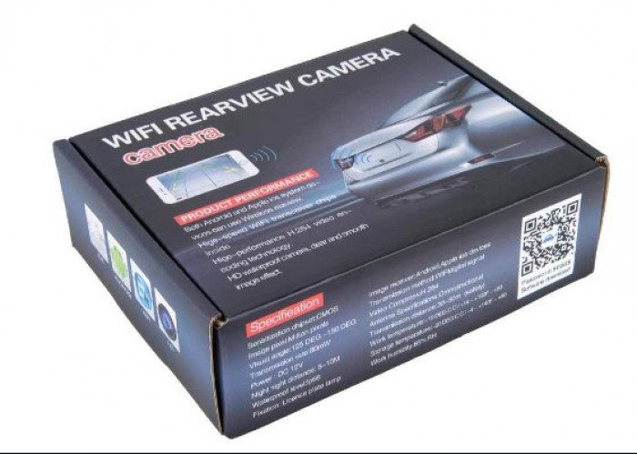 Camera lùi không dây, hiển thị trên điện thoại, máy tính bảng CA-3.1