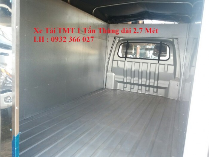 Nhãn hiệu :TMT JB4515T-MB 1.2 tấn thùng dài 2.6 mét, Động cơ: DL465Q5