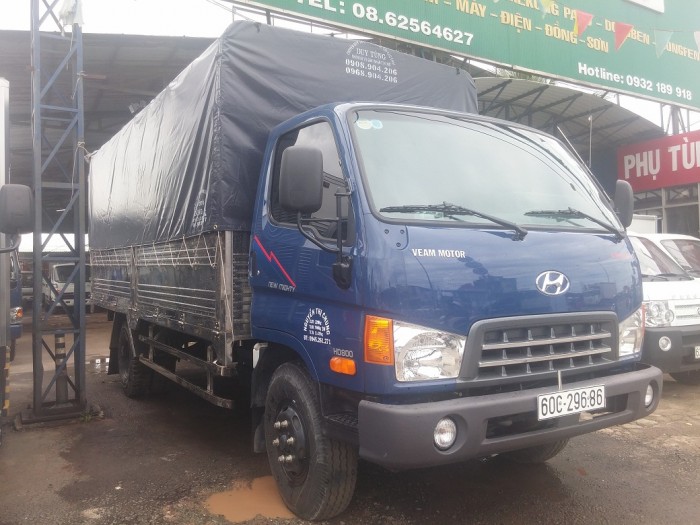 Bán xe tải veam HD800 8 tấn động cơ hyundai, bán trả góp từ 70-80% trong vòng 3-5 năm.