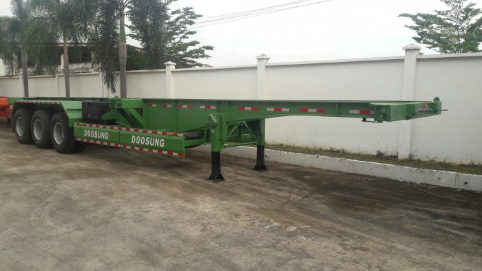 Điểm bán Sơ Mi Rơ Mooc Doosung 31.8 tấn loại 3 trục 40 feet, giá rẻ