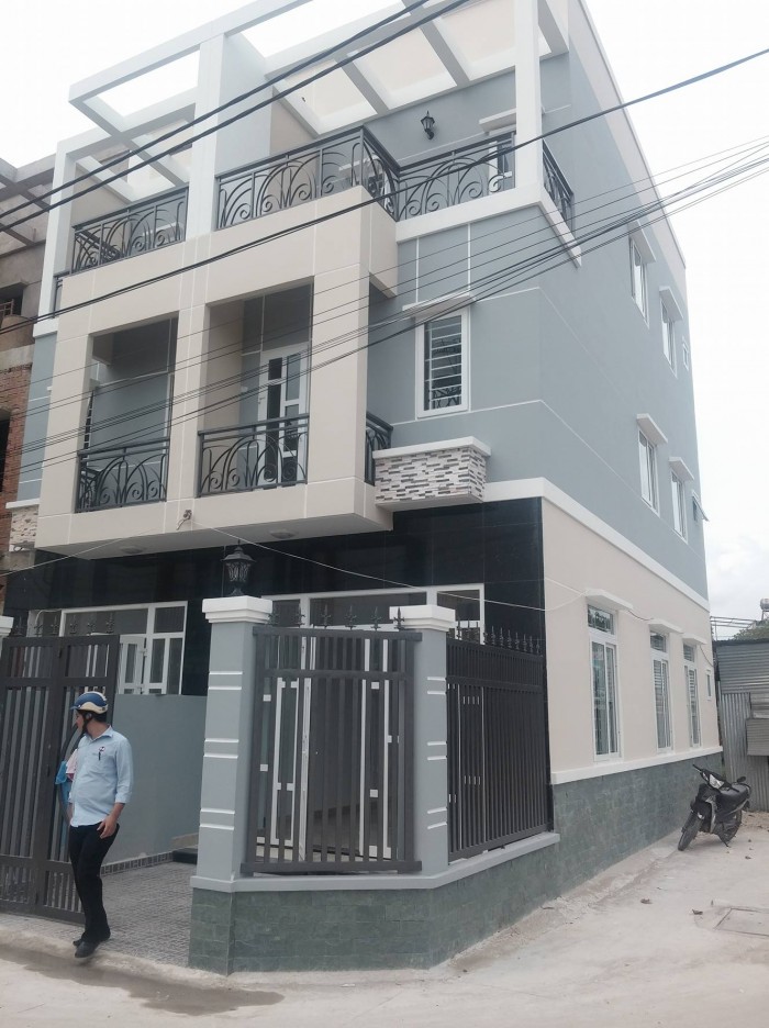 Bán nhà phố xóm mới HT khu 16 căn đường Tô Ngọc Vân quận 12, đúc 1 trệt 2,5 lầu giá 2,1 tỷ