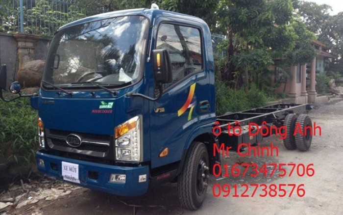 Bán xe tải veam vt260 2 tấn thùng dài 6m, động cơ hyundai