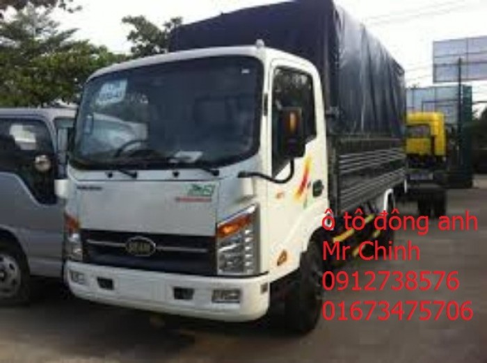 Bán xe tải veam vt350 3,5 tấn thùng mui bạc, thùng kín, thùng dài 4,8m, động cơ hyundai