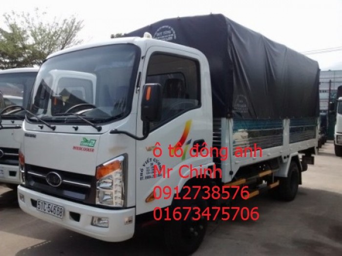 Bán xe tải veam vt200-1 , 2 tấn thùng dài 4,3m động cơ hyundai